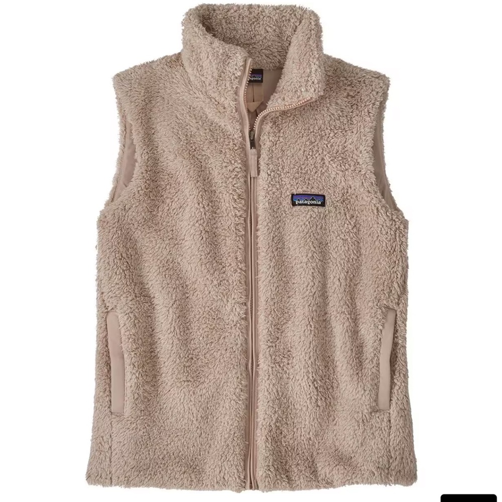 Patagonia Tan Fleece Vest